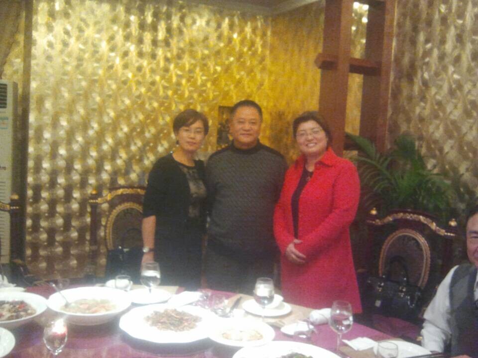 2013年成都办事处刘厚林同台北同乡会赴巴中访问